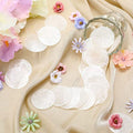 Set of 240 round capiz shells with holes for wind chimes, jewelry making, and home decor, featuring natural white shells, from Everything Baby.