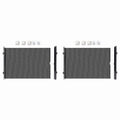 Retractable pet gate for dogs and cats, portable screen door with reinforced strips, measures 15.7 x 49.2 inches, by Everything Baby.