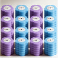Set of 96 purple and blue toilet bowl wand refills for household cleaning, practical and odor-free from Everything Baby
