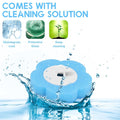 Set of 96 purple and blue toilet bowl wand refills for household cleaning, practical and odor-free, by Everything Baby.