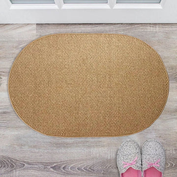 Reversible Doormat for Entryway, Indoor Outdoor Farmhouse Rug for Front Door, Easy to Clean Washable Floor Mat for Entrance, Living Room, Kitchen, Pet Friendly and Dirt Trapping Design