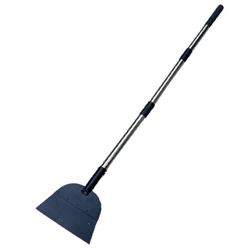 Multifunctional Garden Cleaning Shovel, Heavy-Duty Stainless Steel Flat Shovel with 54" Adjustable Handle for Weeding, Digging,  Outdoor  Tool