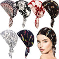 Baby girl cotton turban beanie hat, soft stretch sleep headwear, stylish scarf cover by Everything Baby, ideal for cozy comfort.