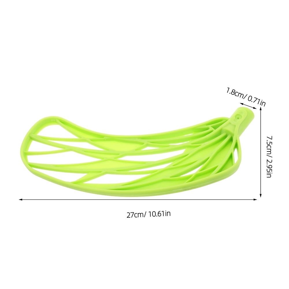 Lightweight green curved floorball stick blade replacement for indoor high-intensity play, suitable for kids' outdoor floorball games