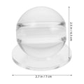 Transparent billiard balls set for pool cue games, designed for kids' ball pits and playpens by Everything Baby