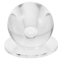 Transparent billiard ball set for pool cues, featuring colorful balls in a clear plastic pack for kids' play and ball pits.
