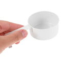 White multi-use laundry scoop with ergonomic grip, suitable for kitchen, pet food, and baby feeding supplies by Everything Baby.