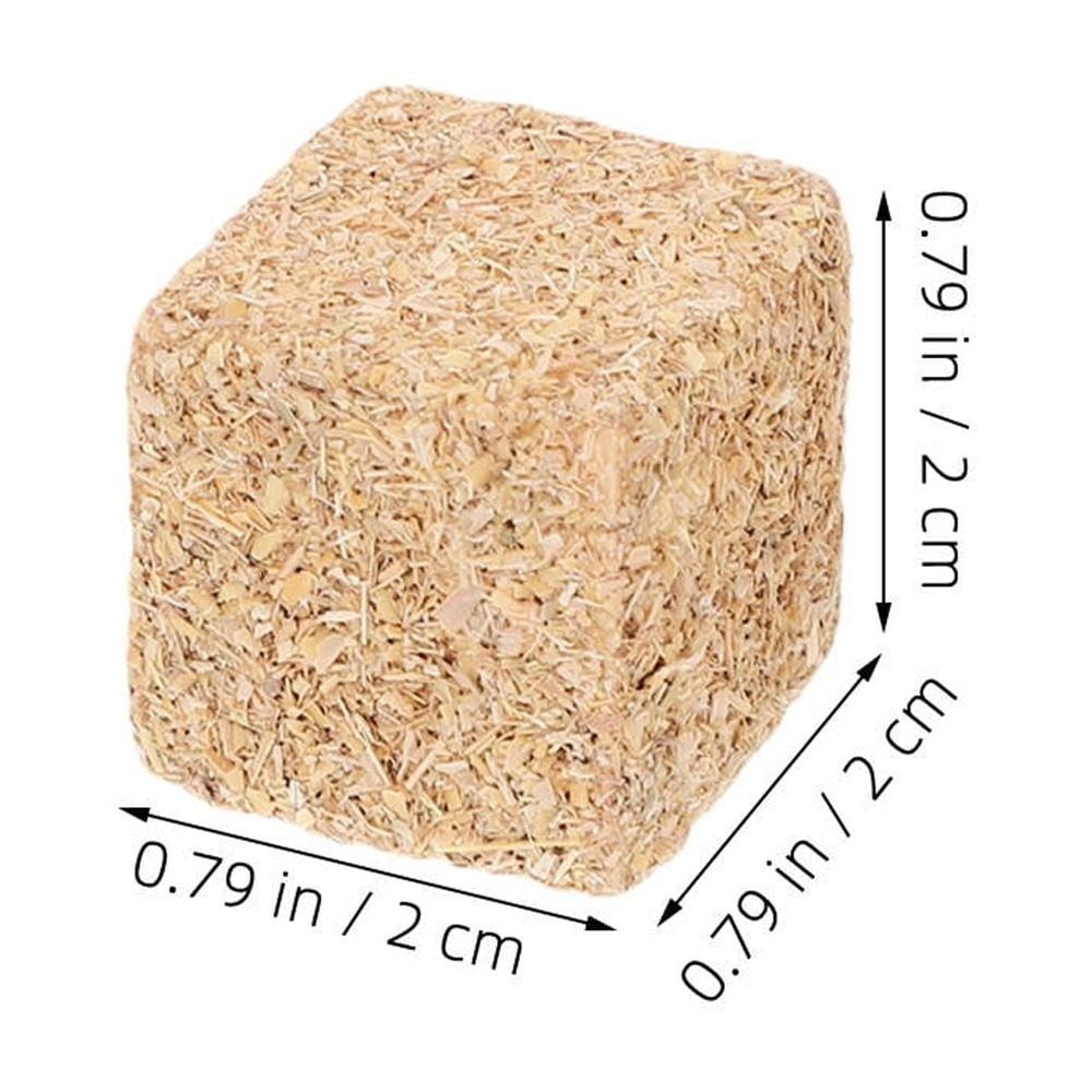 Mini haystack model set for rustic farm decor, suitable for kids' outdoor play and farm scene accessories by Everything Baby.