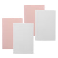 Set of four linoleum blocks with rubber carving bricks for printmaking and art projects, suitable for beginners and kids.