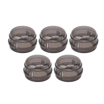 Stove Knob Covers for Child Safety - 5-Pack Childproof Stove Knob Covers | Adhesive Anti-Turn Safety Locks for Oven/Stove | Baby-Proof Kitchen Safety Accessories