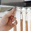 10-pack of Everything Baby magnetic hooks, 10mm, ideal for camping, kitchens, garages, and wall mounting with strong magnetic hold