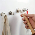 10-pack super strong magnetic hooks from Everything Baby, ideal for kitchens, garages, and wall mounting with 10mm strength.