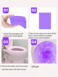 Blue toilet cleaning tablets from Everything Baby, for deep cleaning and fresh fragrance, suitable for household bathroom disinfection.
