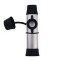 Set of metal kazoos for kids and adults, includes harmonica and ukulele toys, suitable for outdoor play and musical education.