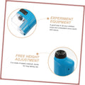 Plastic biological microscope toy for kids, high-definition observer with easy-to-use eyepiece, suitable for outdoor educational play.