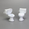 Miniature baby toilet toy from Everything Baby, pretend play bathroom furniture for doll house or cake topper.