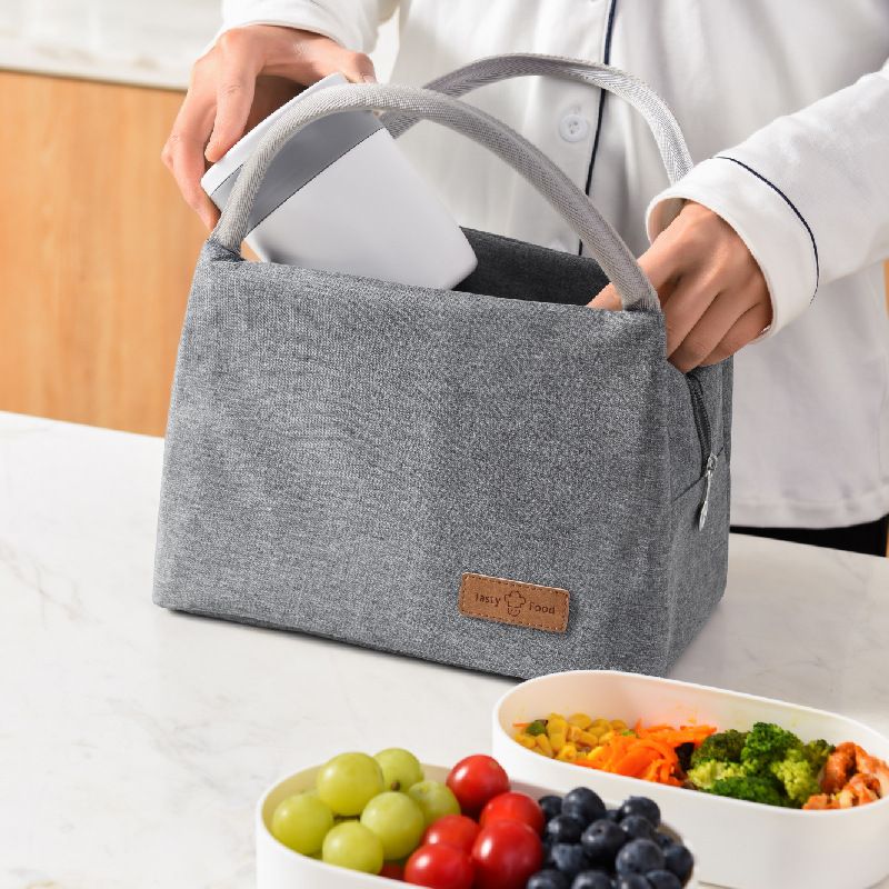 Large insulated lunch bag by Everything Baby, leakproof tote for office, school, beach, or travel, ideal for kids' lunch containers.