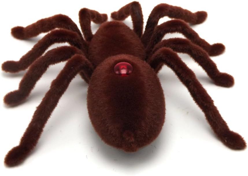 Everything Baby remote control spider toy for kids, perfect for pranks and Halloween surprises, ideal for pretend play and jokes.