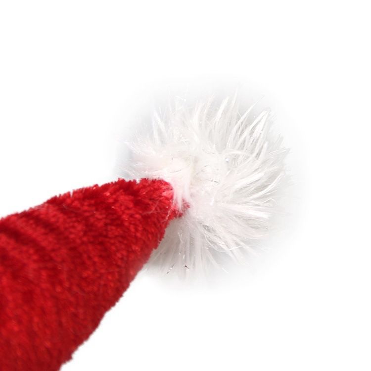 Mini Santa hat for small pets and plush toys like hamsters, guinea pigs, rabbits, chinchillas, and puppies, from Everything Baby.