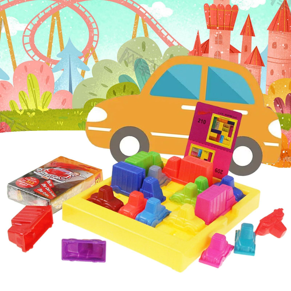 Challenging educational puzzle toy for kids age 4+, outdoor play game by Everything Baby, designed for cooperative play and learning.