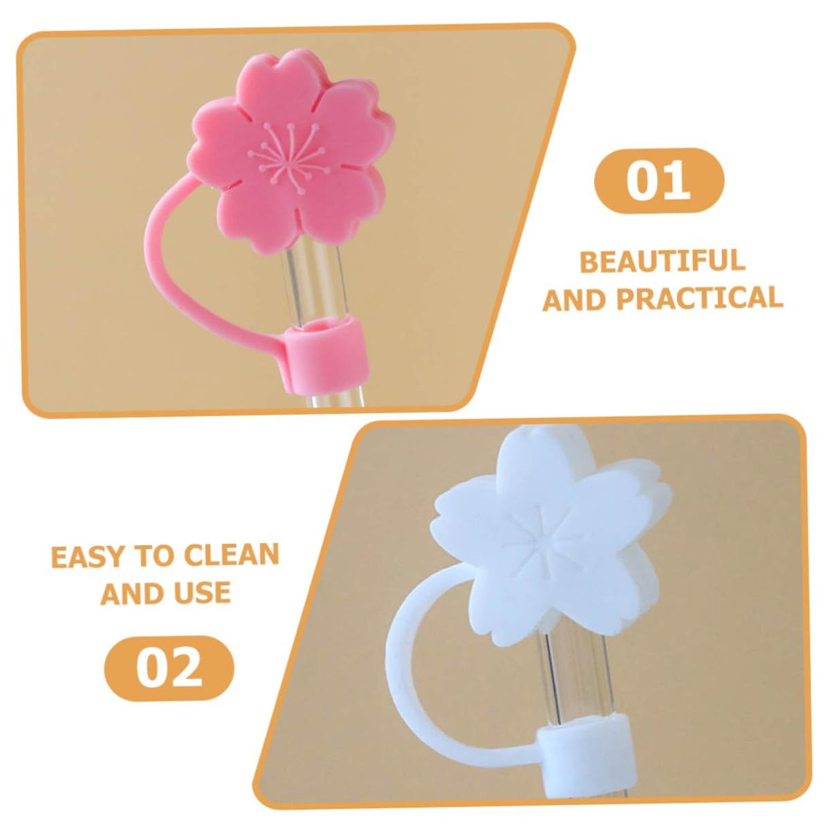 Cute Hawaii-themed girl top cover glass accessories with suckers, dust plug protectors, and straw caps for baby and kid's drinks.