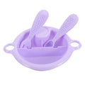 Mini plastic tableware toys set for kids, includes pretend cutlery and kitchen accessories for play pretend kitchen activities.