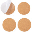 Set of 10 self-adhesive mini cork backing tiles, 4-inch round sheets for DIY coasters, crafts, cork boards, and mats by Everything Baby.