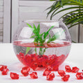 Artificial clear acrylic crushed ice cubes, 16x22mm, for wedding decor and photography props, from Everything Baby building toy collection.