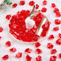 Artificial acrylic crushed ice cubes in 16x22mm, used for wedding decor and photography props, by Everything Baby.