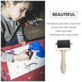 Kids Tools rubber printmaking roller set with five colorful plastic rollers for crafting and art projects for children.