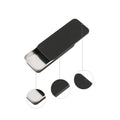 Two black portable mini dental floss cases branded Everything Baby, refillable with glide floss for travel and on-the-go oral care.