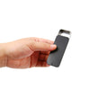 Black 2-pack mini dental floss portable cases by Everything Baby, refillable glide floss for adult dental hygiene on the go.