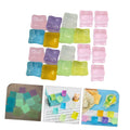 Set of 24 simulated fluorescent ice cubes for home decoration and kids' building toy accessories by Everything Baby, reusable and crystal-like.