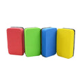 Set of 10 magnetic whiteboard erasers from Everything Baby, mini dry erase chalkboard cleaning tools for classroom and kids' building toys.