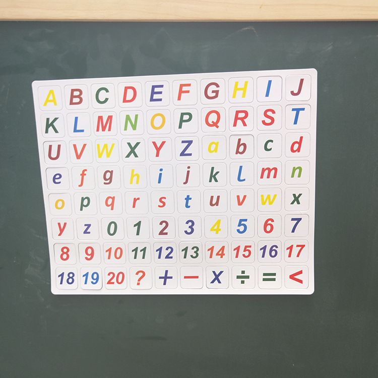 Magnetic alphabet toys for kids by Everything Baby, colorful letters and magnets for refrigerator and learning activities.