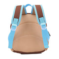 Cute toddler backpack for boys and girls featuring a colorful cartoon design, made from soft neoprene for preschool and kindergarten use.