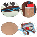 Cute neoprene toddler backpack for boys and girls with cartoon design, ideal for kindergarten and preschool.