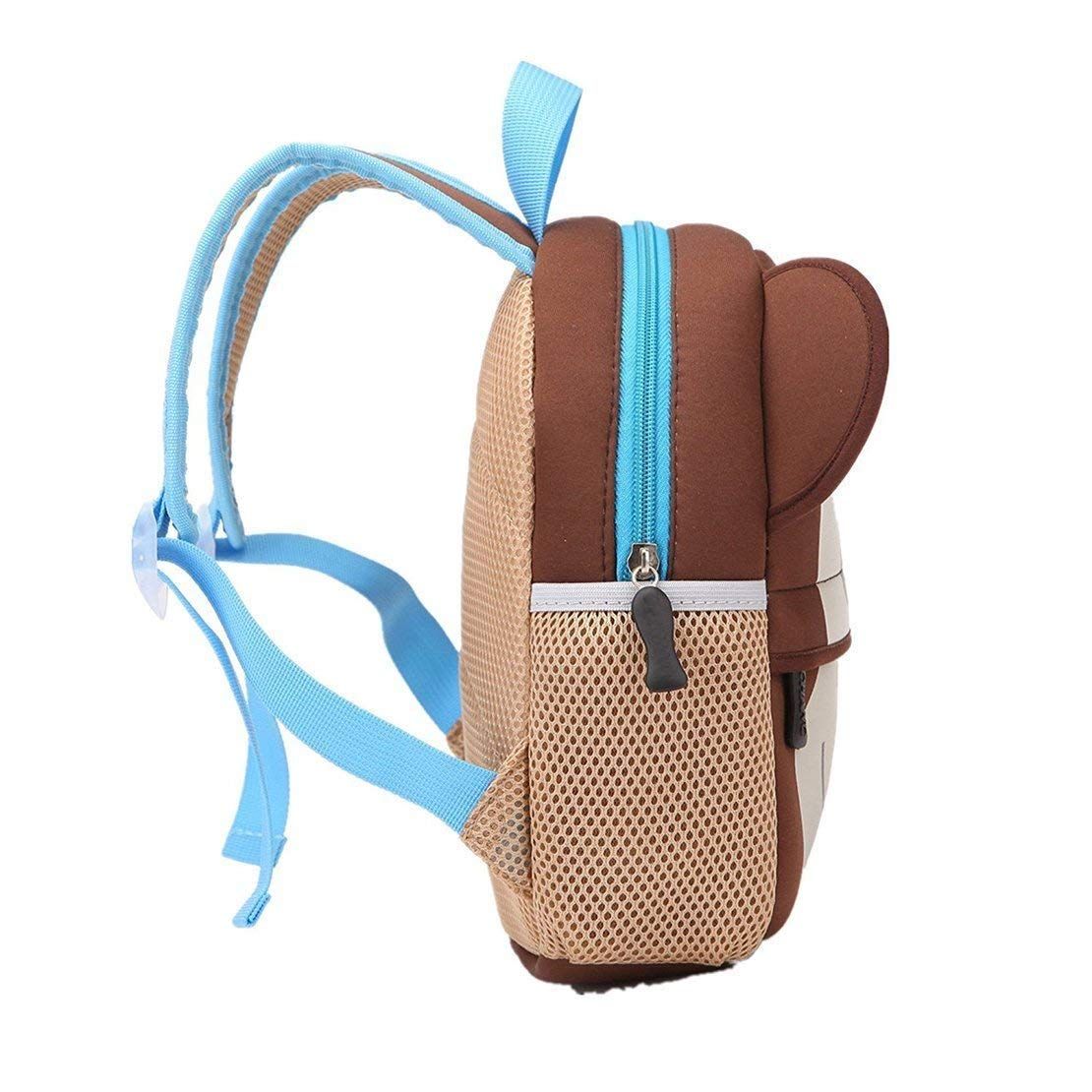 Cute toddler backpack for boys and girls, neoprene cartoon design, ideal for preschool and kindergarten, from Everything Baby.