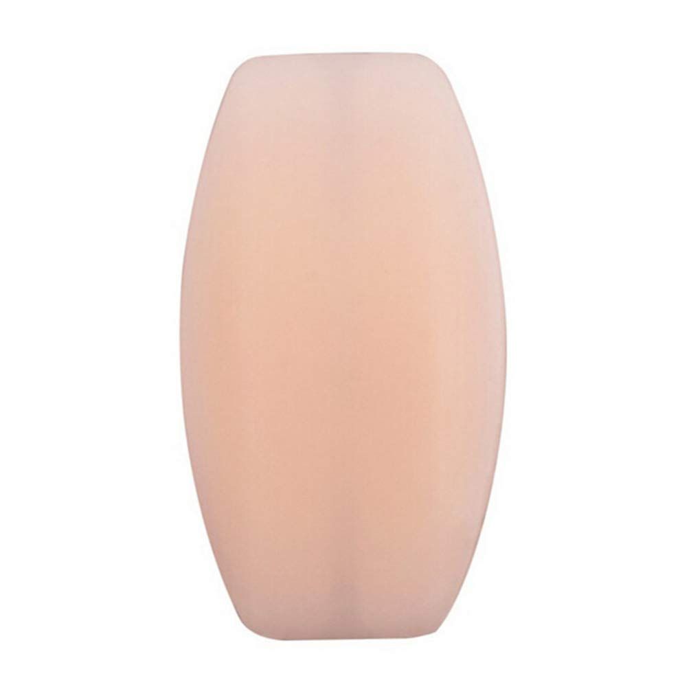 Pair of nude silicone bra strap cushions from Everything Baby, non-slip shoulder pads for comfortable support.