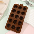 Silicone flower-shaped candy mold by Everything Baby for kids' pretend play, oven and freezer safe, ideal for DIY treats.