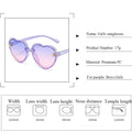 Kids heart-shaped sunglasses by Everything Baby with cute bee frame, UV400 protection, perfect for children aged 3-10 outdoors.