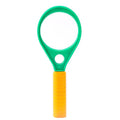 Children holding a plastic magnifier toy, part of outdoor play equipment in a classroom setting, by Everything Baby.