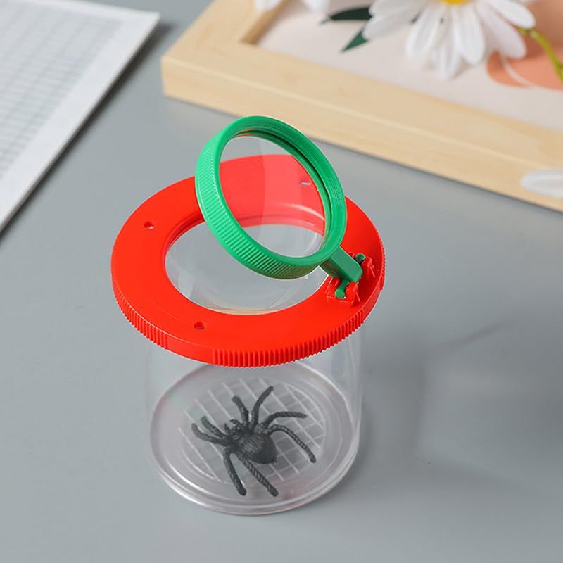 Children's bug viewer magnifier from Everything Baby, outdoor insect catching kit with magnifier and collecting container for kids.