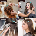 Blue plastic crocodile hair clips for women, professional alligator hair styling clips, perfect for hair grooming and styling.