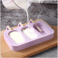 BPA-free mini popsicle molds with sticks for making homemade frozen treats, designed for babies and kids, in playful colors.
