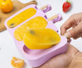 BPA-free popsicle mold set with sticks for making mini homemade popsicles, suitable for kids and babies, by Everything Baby.