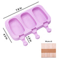 BPA-free mini popsicle molds with sticks for making homemade frozen treats, suitable for babies and kids, by Everything Baby