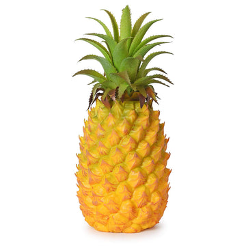 Realistic artificial pineapple toy from Everything Baby, perfect for pretend play and home decor in kids' play areas.