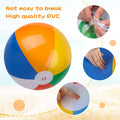 Large inflatable beach ball for kids, colorful pool ball for swimming pools, ideal for summer beach and pool parties