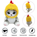 Soft plush shrimp cat toy from Everything Baby, cute stuffed animal pillow for kids' pretend play and cuddling.